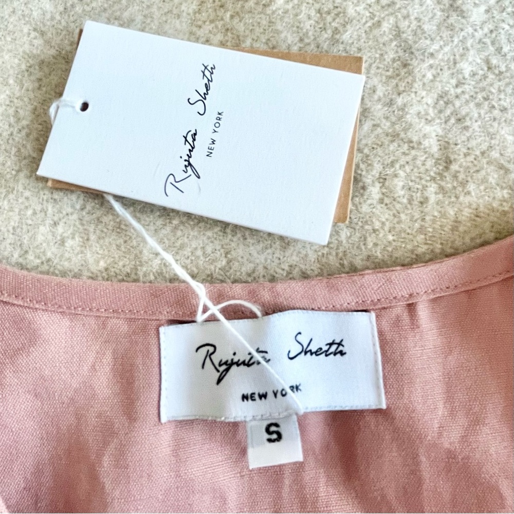 NWT Rujuta Sheth Venus jumpsuit in dusty pink - Picture 7 of 13